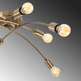 Lampadario da parete BANANA 8xE27/40W/230V