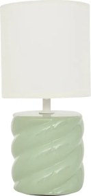 Atmosphera - Lampada da tavolo NOLY 1xE14/40W/230V verde