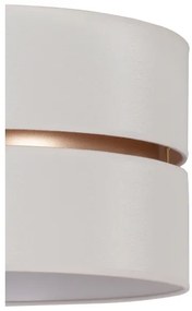 Duolla - Lampadario a sospensione con filo DUO 1xE27/15W/230V diametro 40 cm color crema/oro