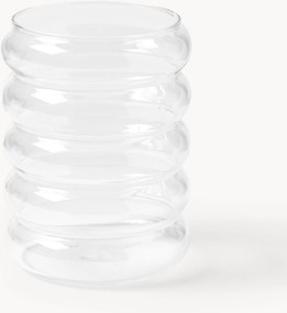 Set di 4 bicchieri da long drink in vetro soffiato borosilicato Bubbly