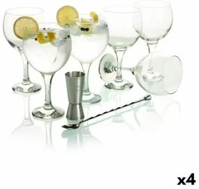 Set di Bicchieri da Gin Tonic LAV 8 Pezzi (4 Unità)