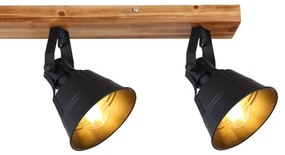 Globo 15466S-4 - Faretto GÜNTHER 4xE27/60W/230V