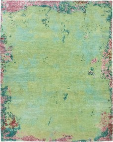 Neo Tappeto orientale 250 x 310 Verde (Pakistan) Annodato A Mano