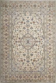 Kashan Tappeto persiano 200x300 Beige (Iran) Annodato A Mano