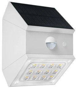 Lampada solare da parete a LED con sensore LED/2,5W/3,7V IP65 1200 mAh bianco