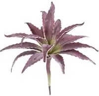 Set 2 Dracena Pianta Artificiale Foam Altezza 65 cm Marrone