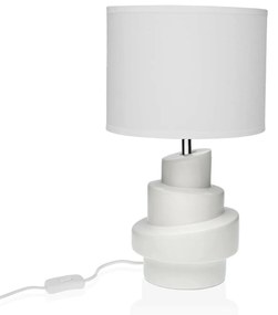 Lampada da tavolo Versa Bianco Ceramica 20 x 35 cm