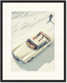 Quadro incorniciato Snow Stop