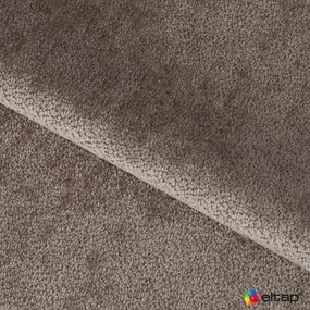 Letto matrimoniale imbottito marrone chiaro con contenitore e rete inclusi 160x200 cm Dizzle – ELTAP