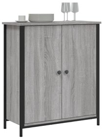 Credenza grigio sonoma 70x30x80 cm in legno multistrato