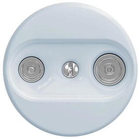 Kliklap - Presa di corrente d'epoca TV+R (continuous) senza cornice blu