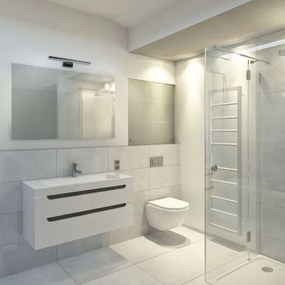 Applique da bagno SHINE LED/7W/230V 30 cm IP44 nero