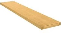 Scaffale a Parete 100x20x2,5 cm in Bamb 352731