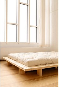 Materasso futon bianco extra soft 140x200 cm Double Latex - Karup Design