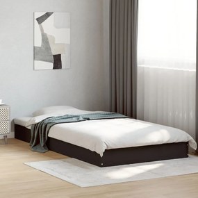 Giroletto nero 90x190 cm in legno multistrato