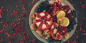Stampa su tela – Miscela con melograno