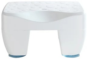 WENKO 73361100-Sgabello per vasca SECURA 40x31 cm bianco/trasparente