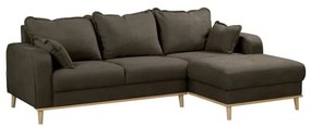 Divano angolare marrone (angolo destro) Beata - Ropez