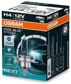 SET 2x Lampada Auto COOL BLUE H4 P43t 60/55W 12V 5000K - Osram