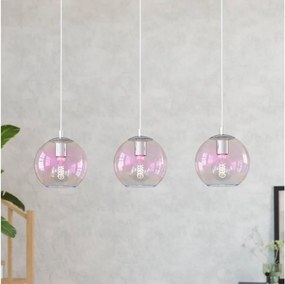 Eglo 901919 - Lampadario a sospensione ARISCANI 3xE27/60W/230V cromo lucido