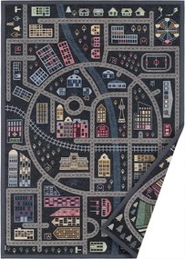 Tappeto nero reversibile per bambini , 140 x 200 cm Ülejõe - Narma