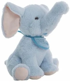 Elefante di Peluche Pupy Azzurro 26 cm