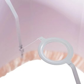 Paralume in seta rosa 45 cm - Granny