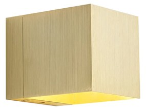 Lampada da parete oro con LED e dimmer touch ricaricabile - Joris