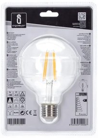 Lampadina LED G95 E27/8W/230V 2700K - Aigostar
