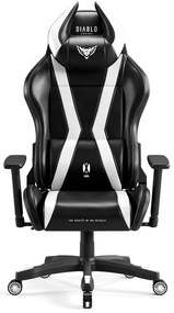Sedia da gaming Diablo X-Horn 2.0 King Size: Nero-Bianco