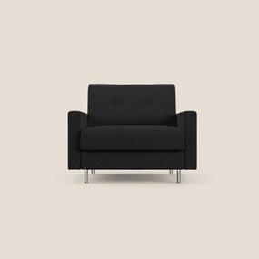 Megan poltrona letto in microfibra smacchiabile T11