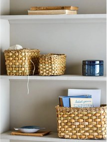 Set di 3 cestini in seagrass 26x16x16 cm Ramon - Bloomingville