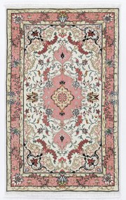 Tabriz Tappeto 80x130 (Iran) Annodato A Mano