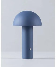 Lampada da Tavolo LED Senza Fili (Ø15 cm) Biar Blu Oceanic - The Masie