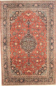 Kashan Tappeto persiano 480 x 320 Rosso (Iran) Annodato A Mano