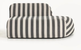 Modulo chaise longue a righe Wolke