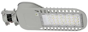 Lampada stradale LED SAMSUNG CHIP LED/50W/230V 6500K grigio