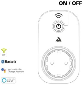 Eglo 97936 - Presa intelligente Connect spina PLUS 2300W SCHUKO Bluetooth