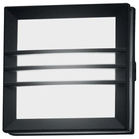 Applique LED moderno da esterno EGIL-2W grigio IP54, luce bianco caldo dimmerabile 600 lumen, ELSTEAD