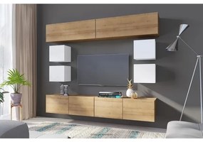 Armadio a muro PAVO 34x34 cm bianco lucido