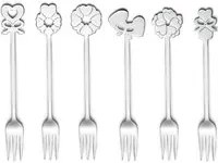 Set 6 Forchettine Dolce Love Guzzini