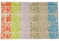 Tappeto moderno Utah, stile kilim, 100% cotone, multicoloree, 230x160cm