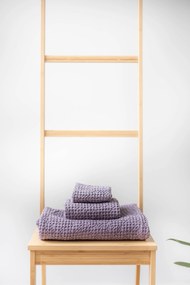 Set asciugamani in cialda di lino - Dusty Lavender