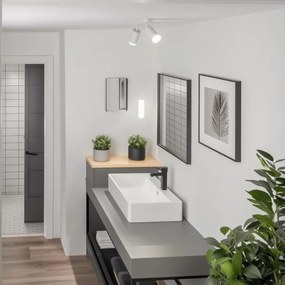 Brilagi - Luce Spot da bagno SELE 2xGU10/30W/230V IP44 bianco