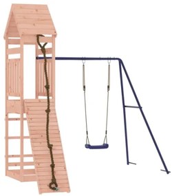 Set da Gioco da Esterno in Legno Massello di Douglas