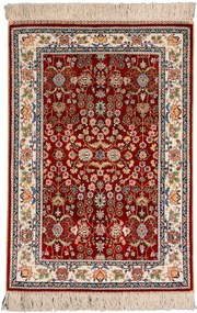 Hereke Tappeto 90 x 60 Beige (Cina) Annodato A Mano