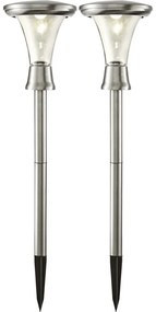 Set di 2 luci LED solari da esterno, altezza 47 cm Turin - Star Trading