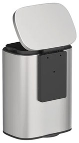 WENKO 25336100 - Cestino SARE 21,5x29,5 cm argento