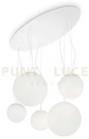Lampada a sospensione mapa bianco sp5