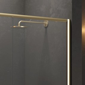 Nicchia doccia 130 cm colore oro opaco | KEF4000 - KAMALU